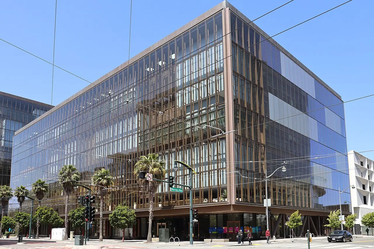 OpenAI's 1515 Third Street headquarters in San Francisco, where the company paused Astra model training after the Hugging Face security incident. (Wikipedia)